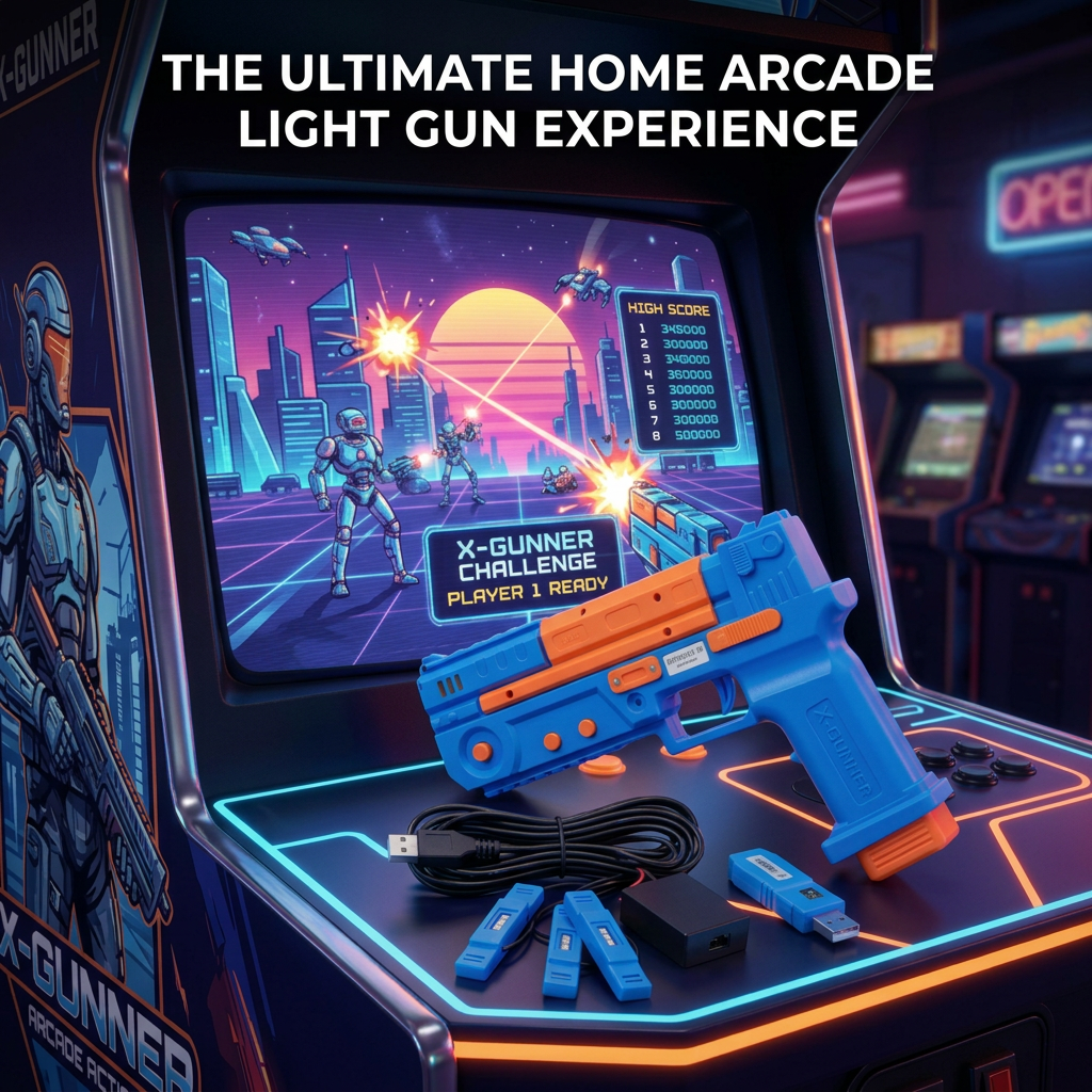 Whack A Mole Arcade - 2.4G Wireless Light Gun Controller for