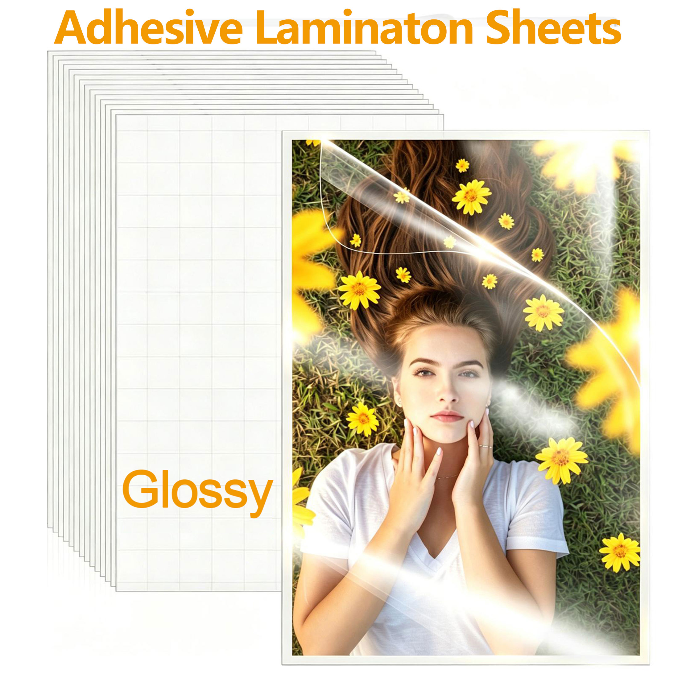Photo Booth Machine - A4 Self-Adhesive Laminating Sheets - No