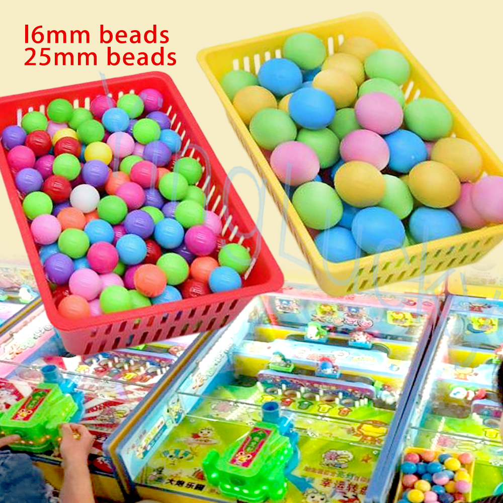 Whack A Mole Arcade - 25mm 16mm Colorful Solid Balls for