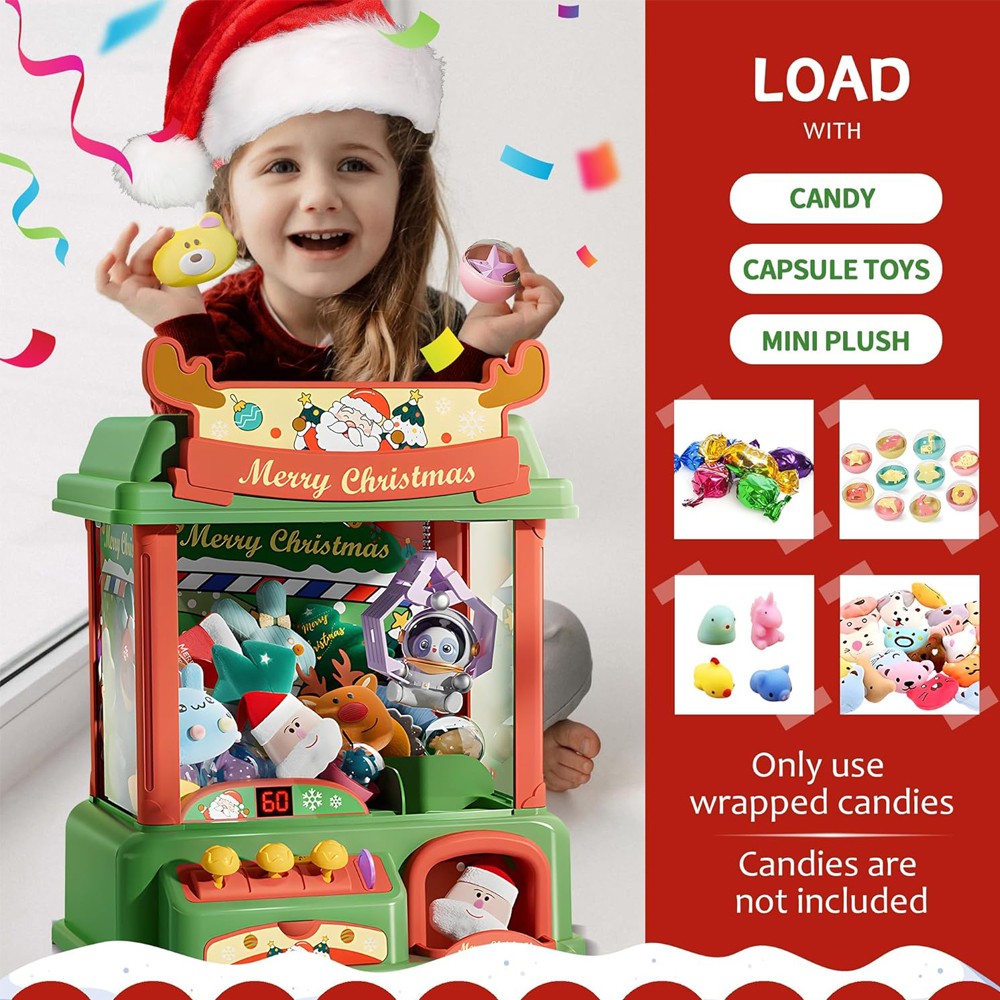 Christmas Claw Machine For Kid - Arcade And Vending recensione e prezzo