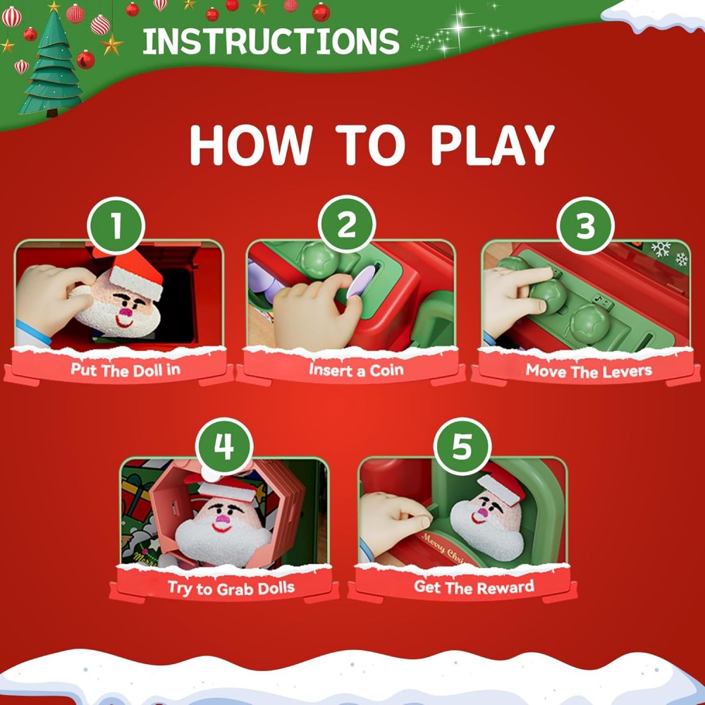 Christmas Claw Machine For Kid - Arcade And Vending recensione e prezzo