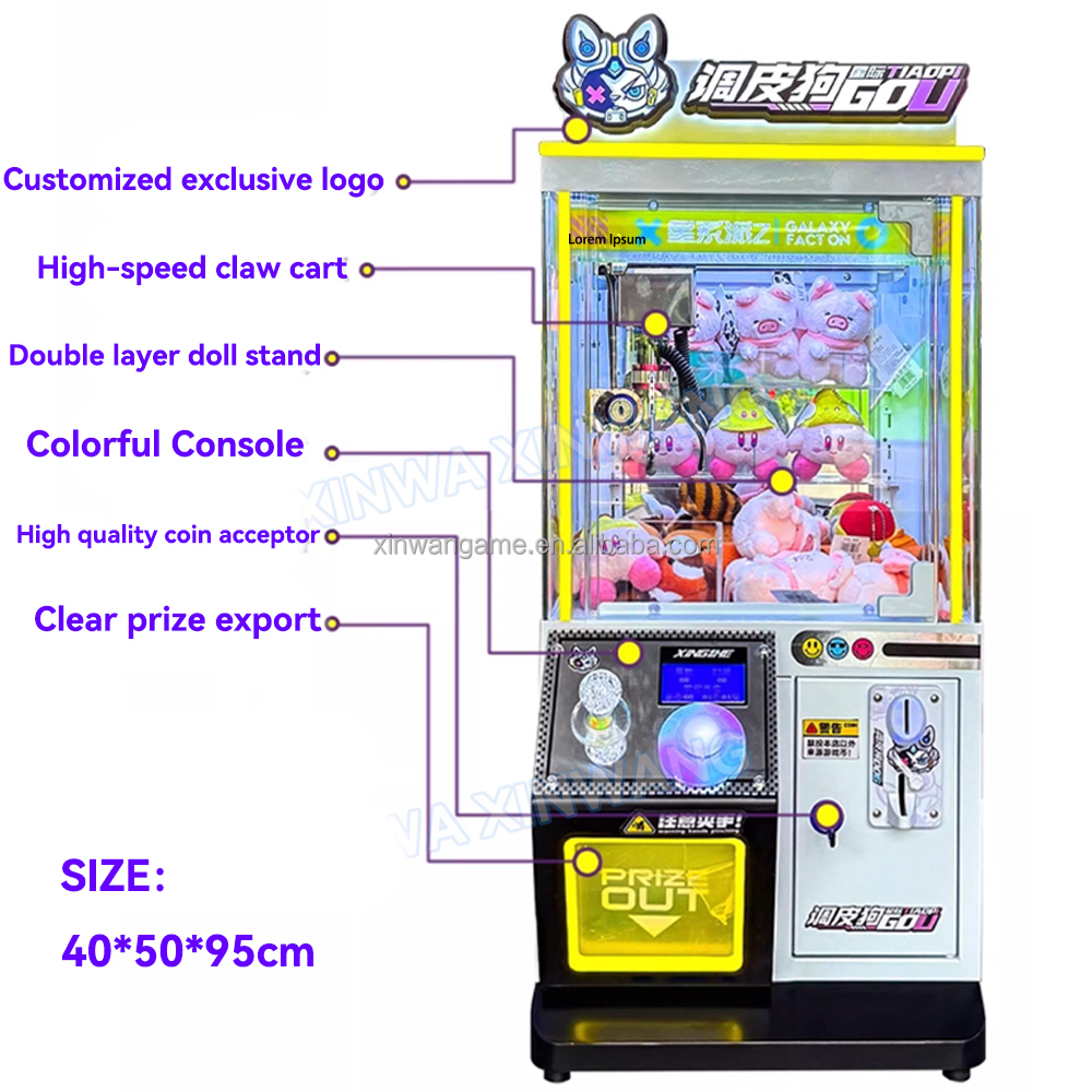 New Mini Claw Machine Crane Ke - Arcade Vending Machines For Sale recensione e prezzo