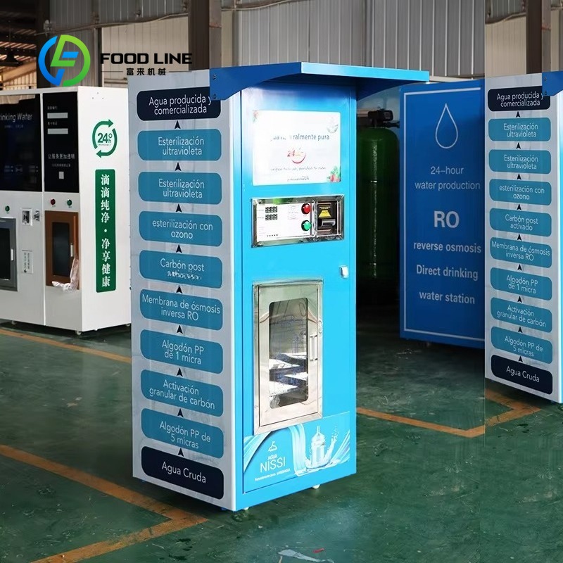 Purified water vending machine - Vending Machine Qr Code recensione e prezzo
