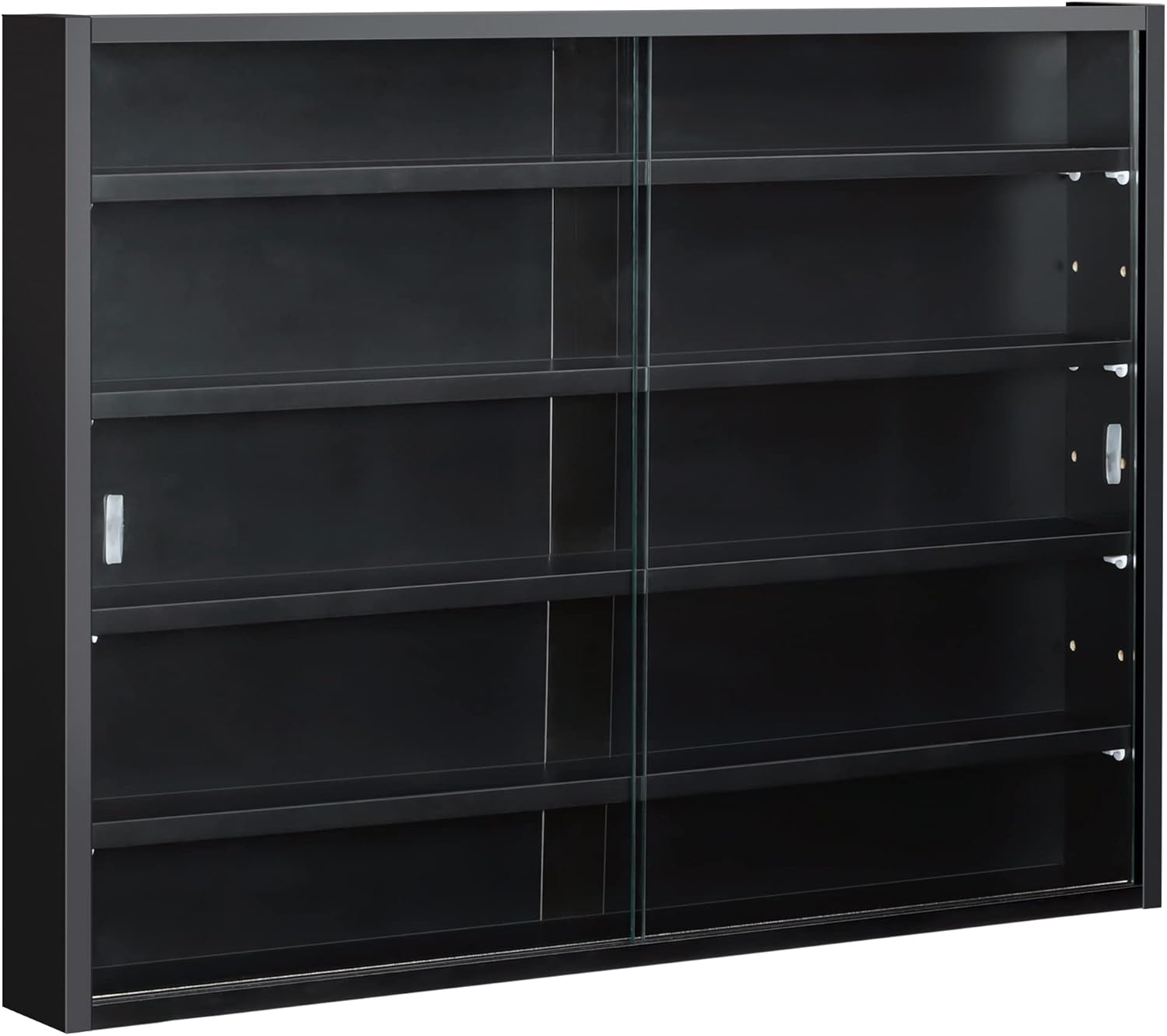 5-Tier Display Cabinet, Glass  - Glass Cabinet Display recensione e prezzo
