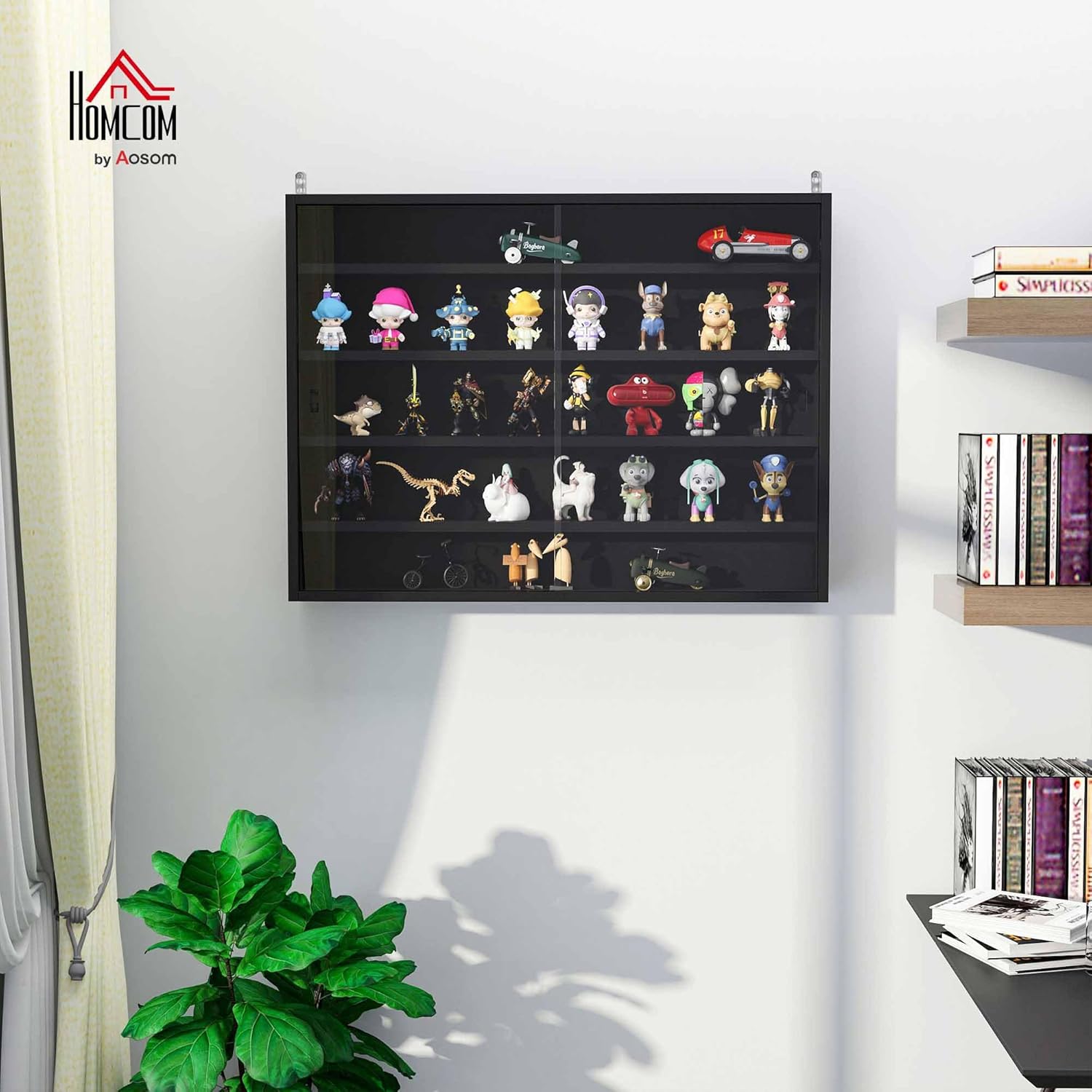 5-Tier Display Cabinet, Glass  - Glass Cabinet Display recensione e prezzo