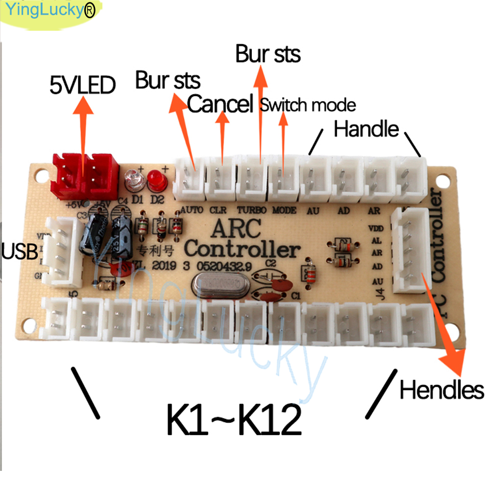 2 Player Arcade kit Copy Sanwa - Arcade Button Pcb recensione e prezzo