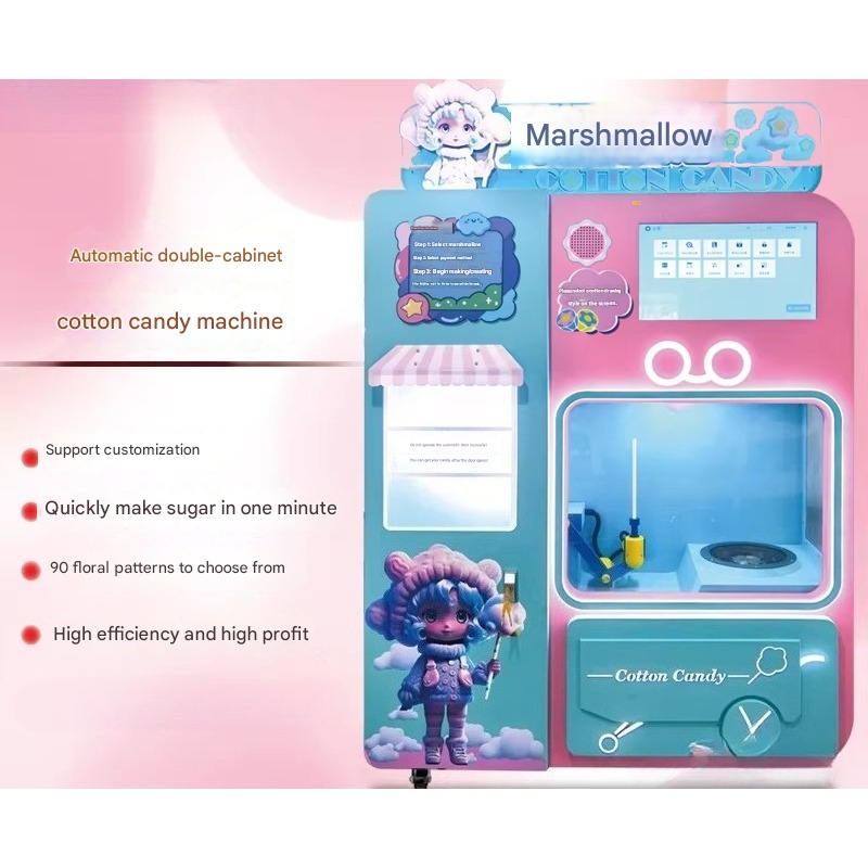 FOB Automatic Cotton Candy Ven - Vending Machine Qr Code recensione e prezzo