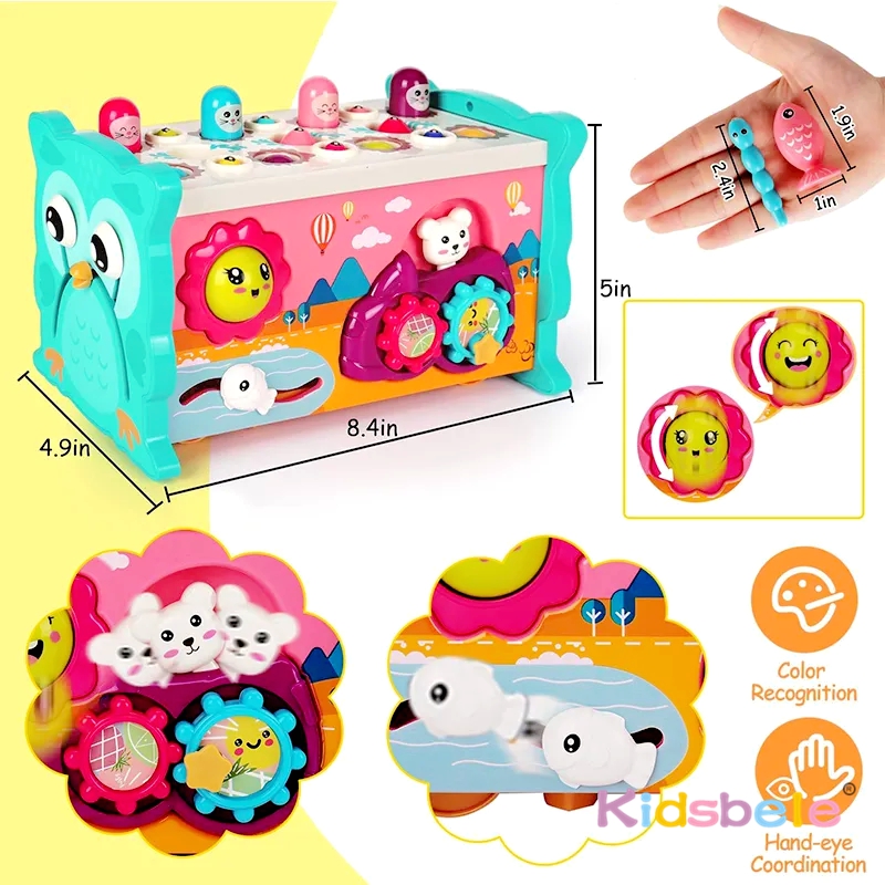 Kids Montessori 8 in 1 Fishing - Whack A Mole Arcade recensione e prezzo