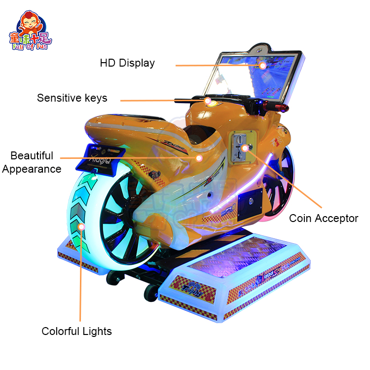 Indoor Amusement Children Moto - Coin Operated Kiddie Ride recensione e prezzo