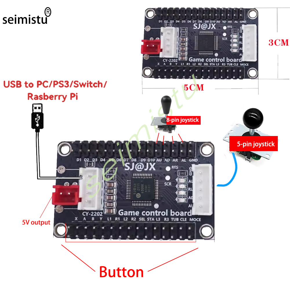 1 Player DIY Arcade USB Zero D - Arcade Button Pcb recensione e prezzo