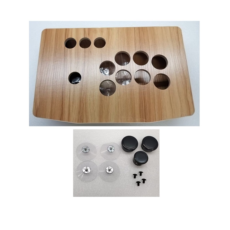 Empty Wooden Box for Arcade Ga - Arcade Button Pcb recensione e prezzo