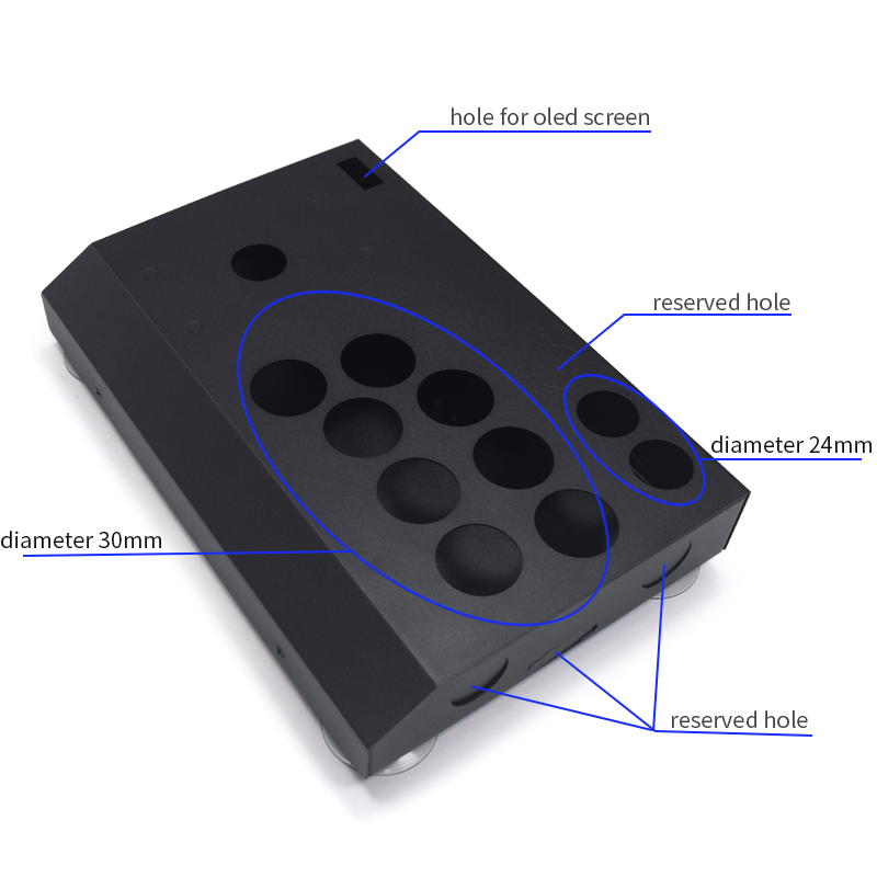 Empty Wooden Box for Arcade Ga - Arcade Button Pcb recensione e prezzo