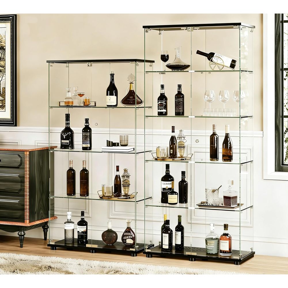 Double Door Glass Display Cabi - Glass Cabinet Display recensione e prezzo
