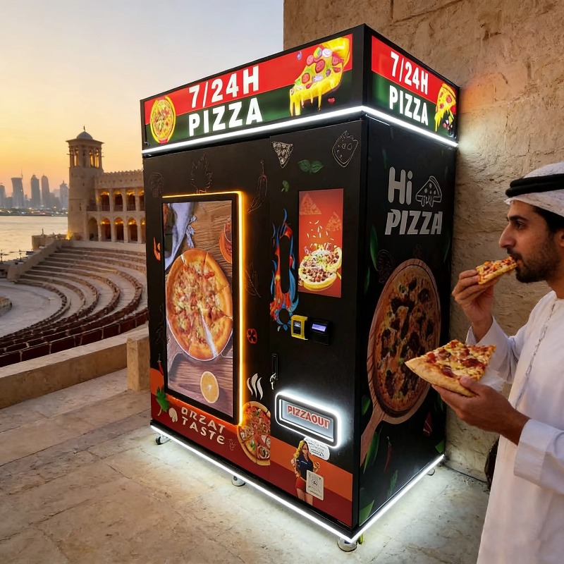 Custom Pizza Vending Machine S - Vending Machine Qr Code recensione e prezzo