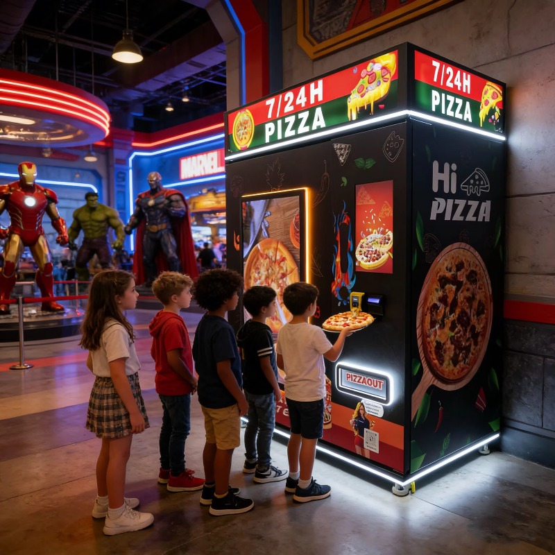 Custom Pizza Vending Machine S - Vending Machine Qr Code recensione e prezzo