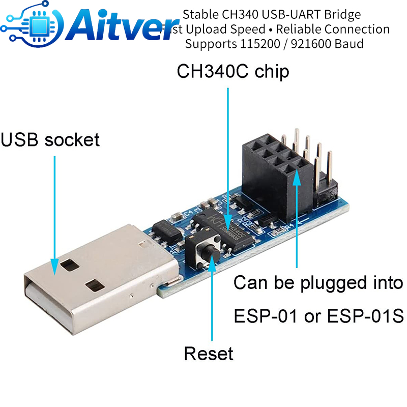 ESP01 Programmer Adapter USB t - Arduino Vending Machine Project recensione e prezzo