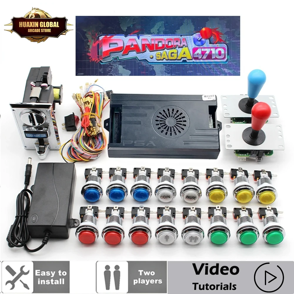 2 Player 4710 in 1 Pandora Sag - Arcade Button Pcb recensione e prezzo