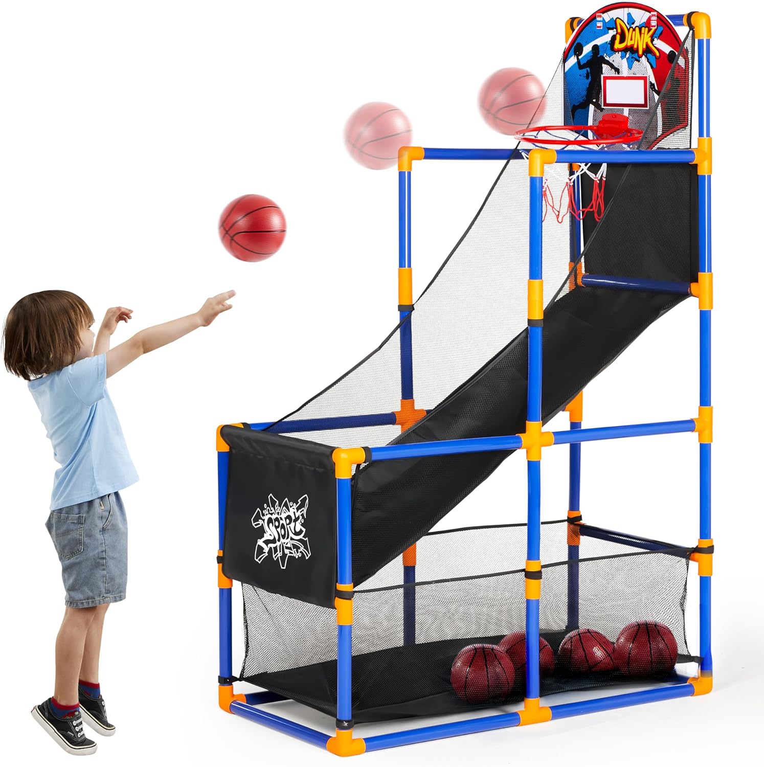 Arcade Basketball Game Set wit - Arcade Games & Vending Llc recensione e prezzo