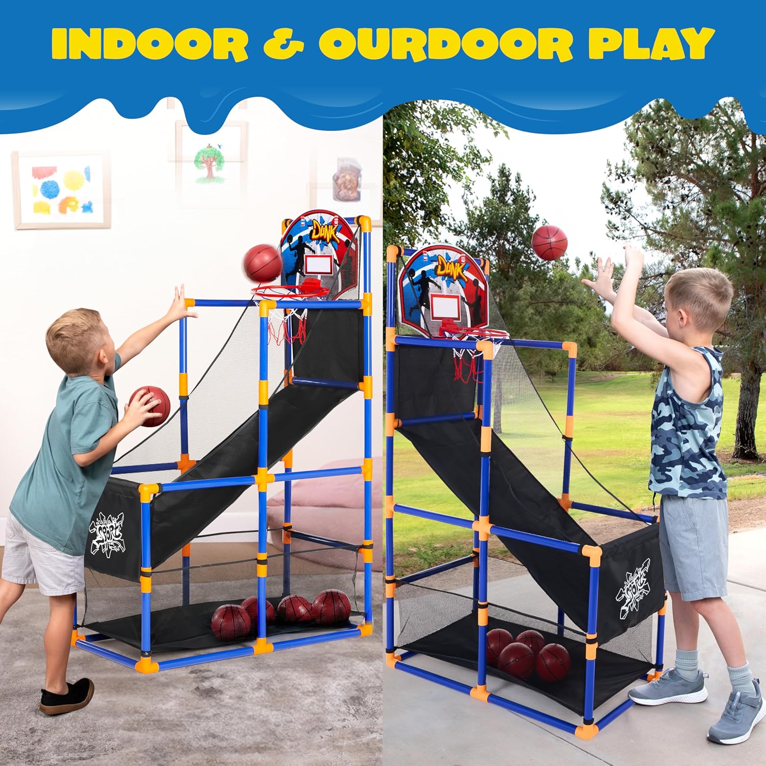 Arcade Basketball Game Set wit - Arcade Games & Vending Llc recensione e prezzo