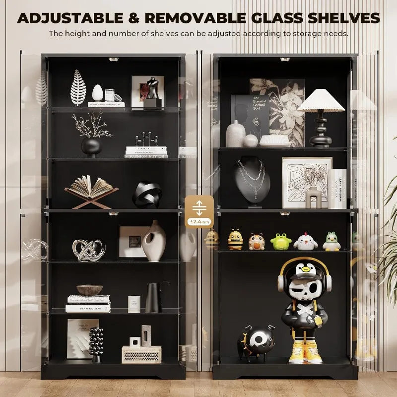 BROTTAR Display Cabinet with G - Glass Cabinet Display recensione e prezzo