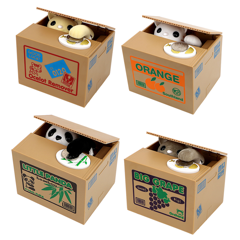 Cat Panda Stealing Coin Money  - Coin Operated Kiddie Ride recensione e prezzo