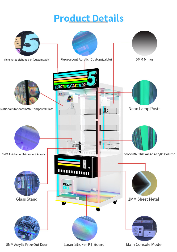 Hot Sale Indoor Arcade Claw Cr - Arcade Vending Machines For Sale recensione e prezzo
