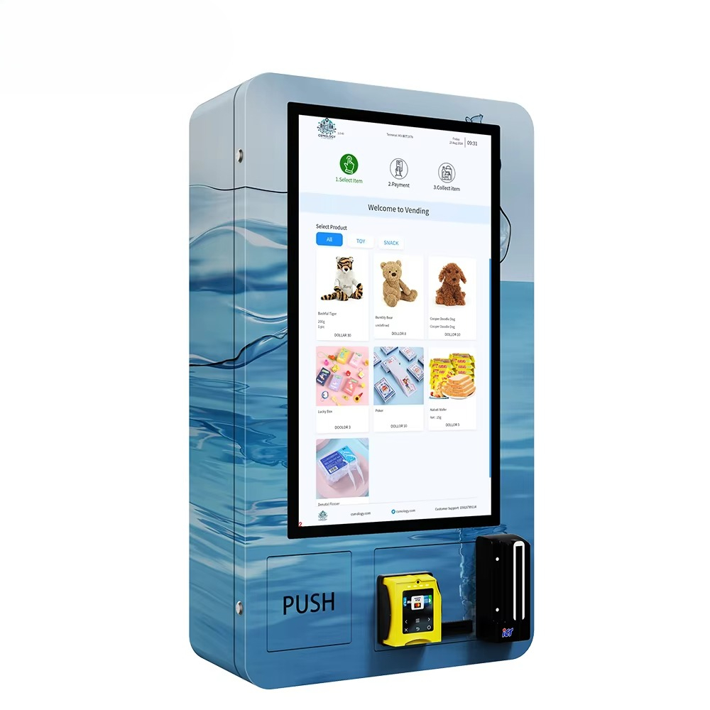 Small Metal Drinks Desktop Ven - Vending Machine Qr Code recensione e prezzo