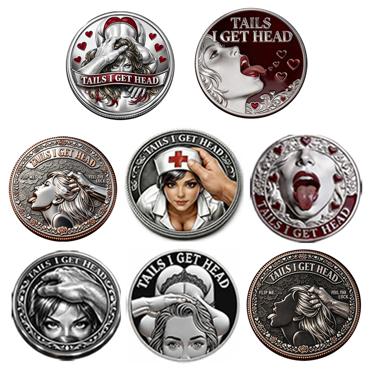Vintage Challenge Coin Funny P - Token Coin Mechanism recensione e prezzo