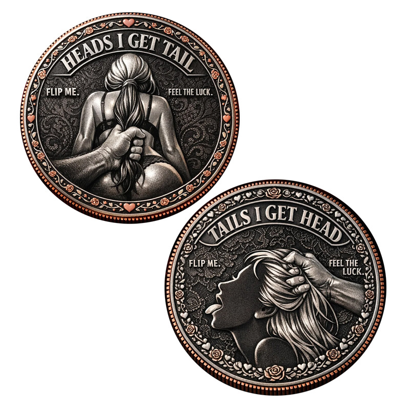 Vintage Challenge Coin Funny P - Token Coin Mechanism recensione e prezzo