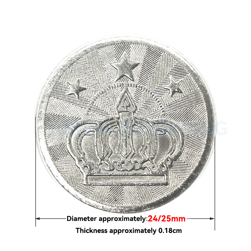 100PCS  Coins Tokens Stainless - Token Coin Mechanism recensione e prezzo