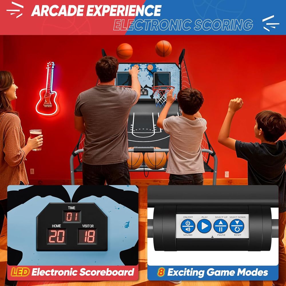Indoor Basketball Arcade Game  - Arcade Games & Vending Llc recensione e prezzo