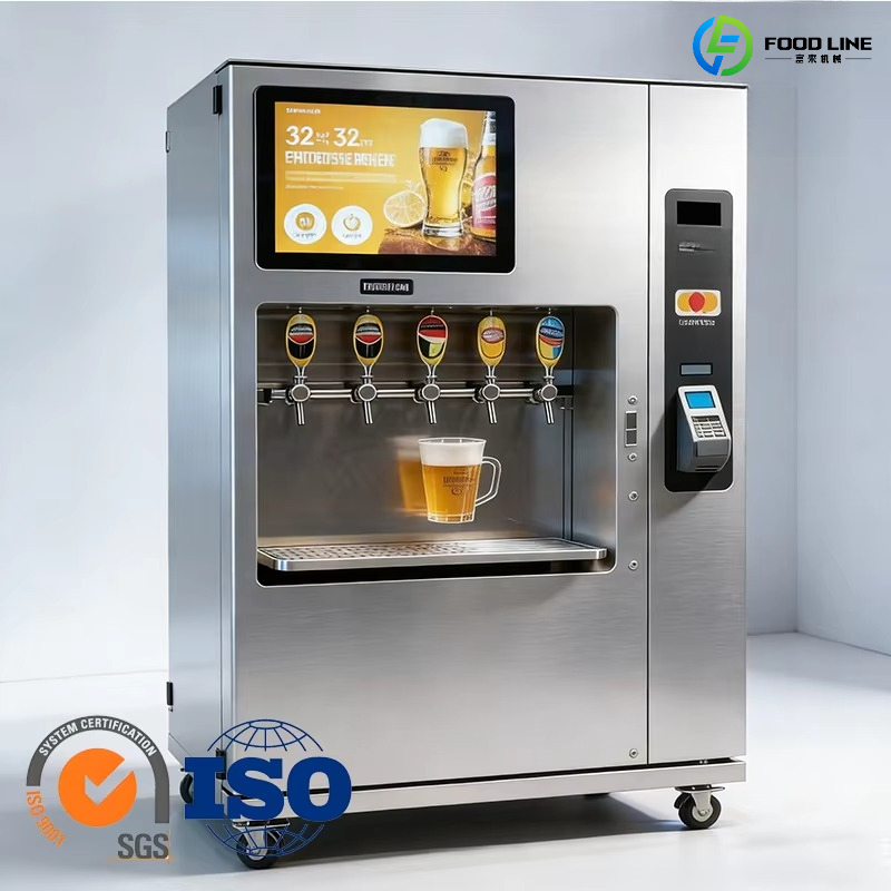 Self-Service Metal Beer Vendin - Vending Machine Qr Code recensione e prezzo