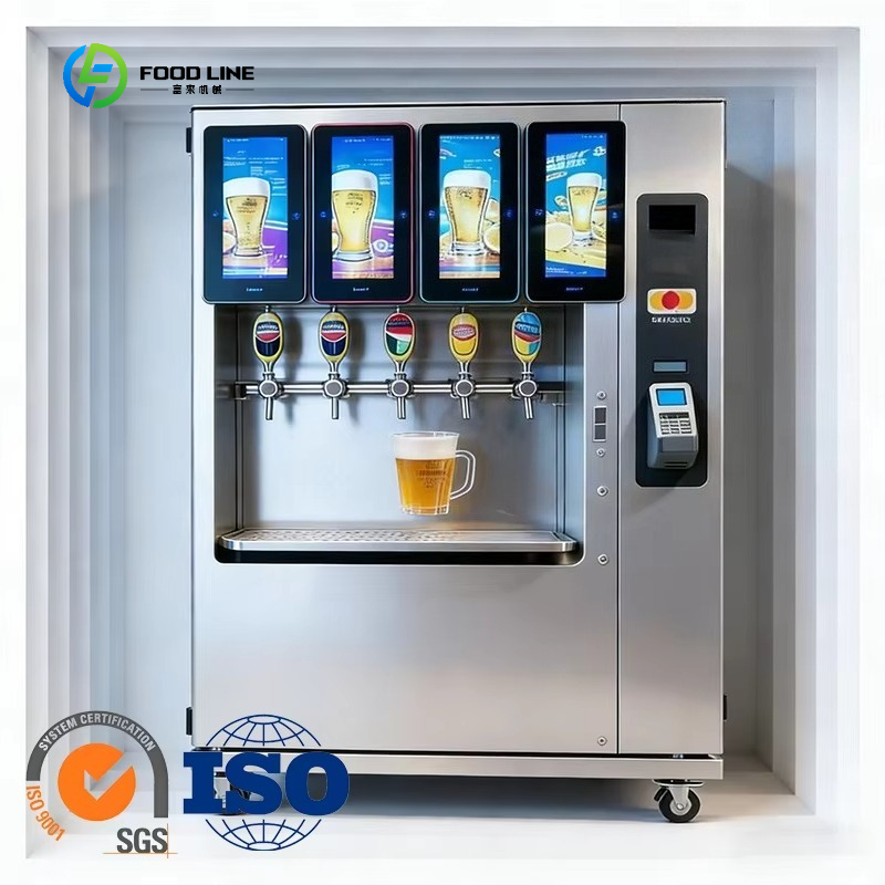 Self-Service Metal Beer Vendin - Vending Machine Qr Code recensione e prezzo