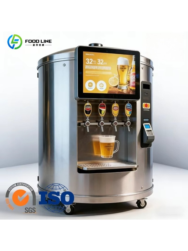 Self-Service Metal Beer Vendin - Vending Machine Qr Code recensione e prezzo