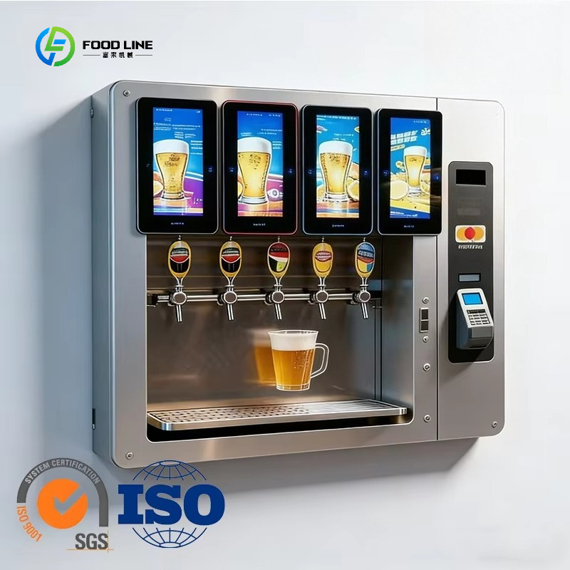 Self-Service Metal Beer Vendin - Vending Machine Qr Code recensione e prezzo