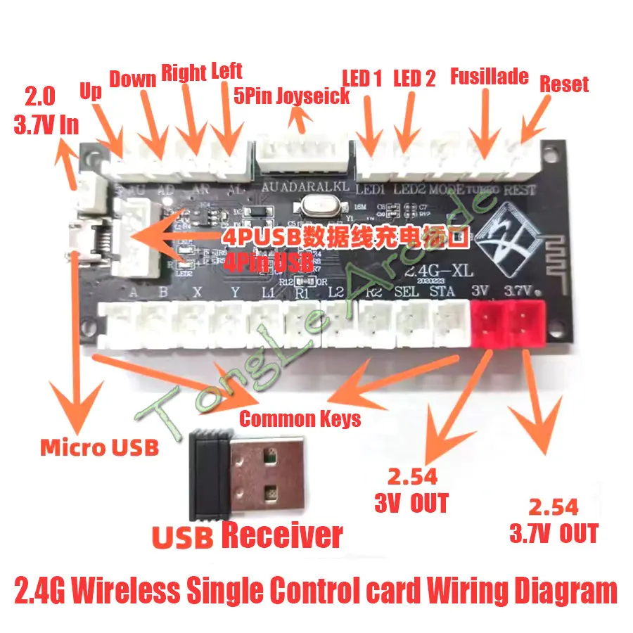 Zero Delay-Wireless USB Encode - Arcade Button Pcb recensione e prezzo