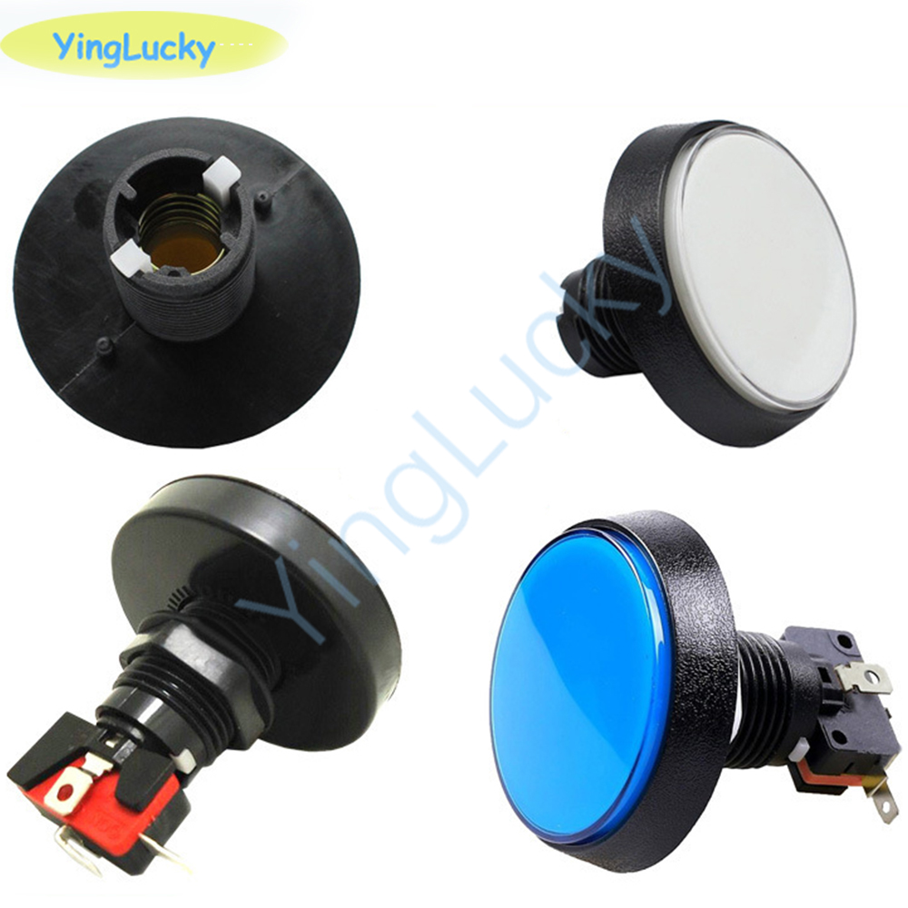 10pcs Arcade Button 60MM  LED  - Coin Acceptor Selector recensione e prezzo