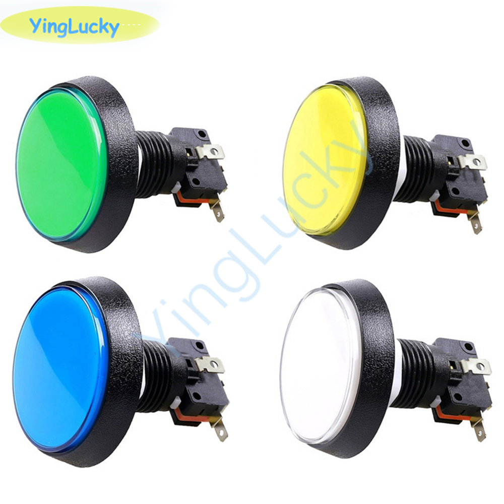 10pcs Arcade Button 60MM  LED  - Coin Acceptor Selector recensione e prezzo