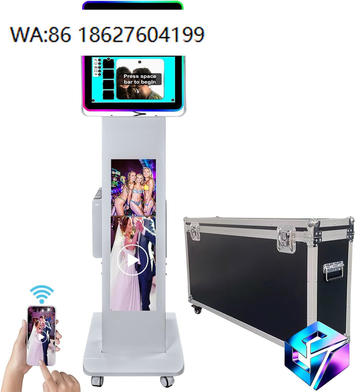 Portable LCD Screen DSLR Photo - Photo Booth Machine recensione e prezzo