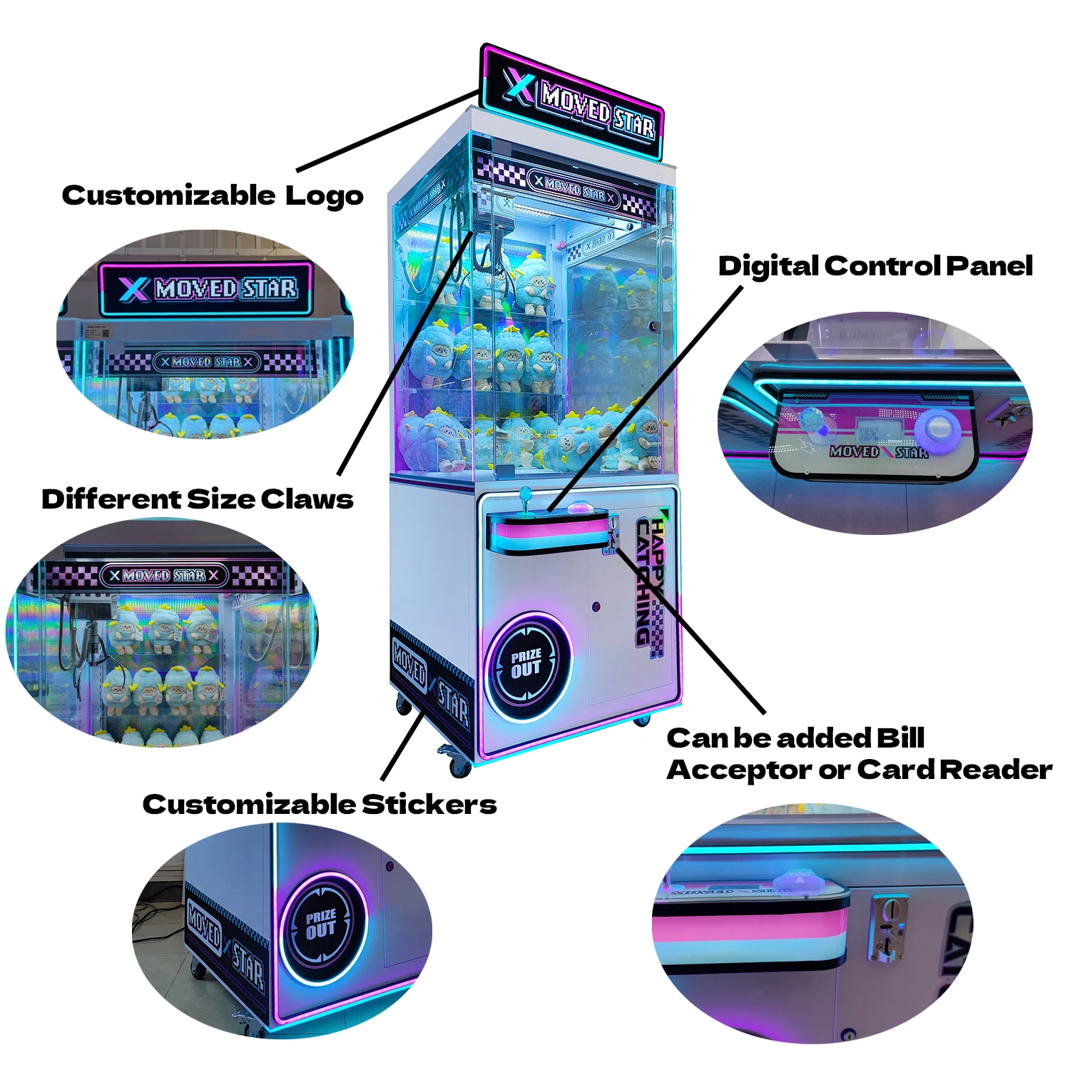 Neofuns Japanese Commercial Ch - Japanese Arcade Vending Machine recensione e prezzo