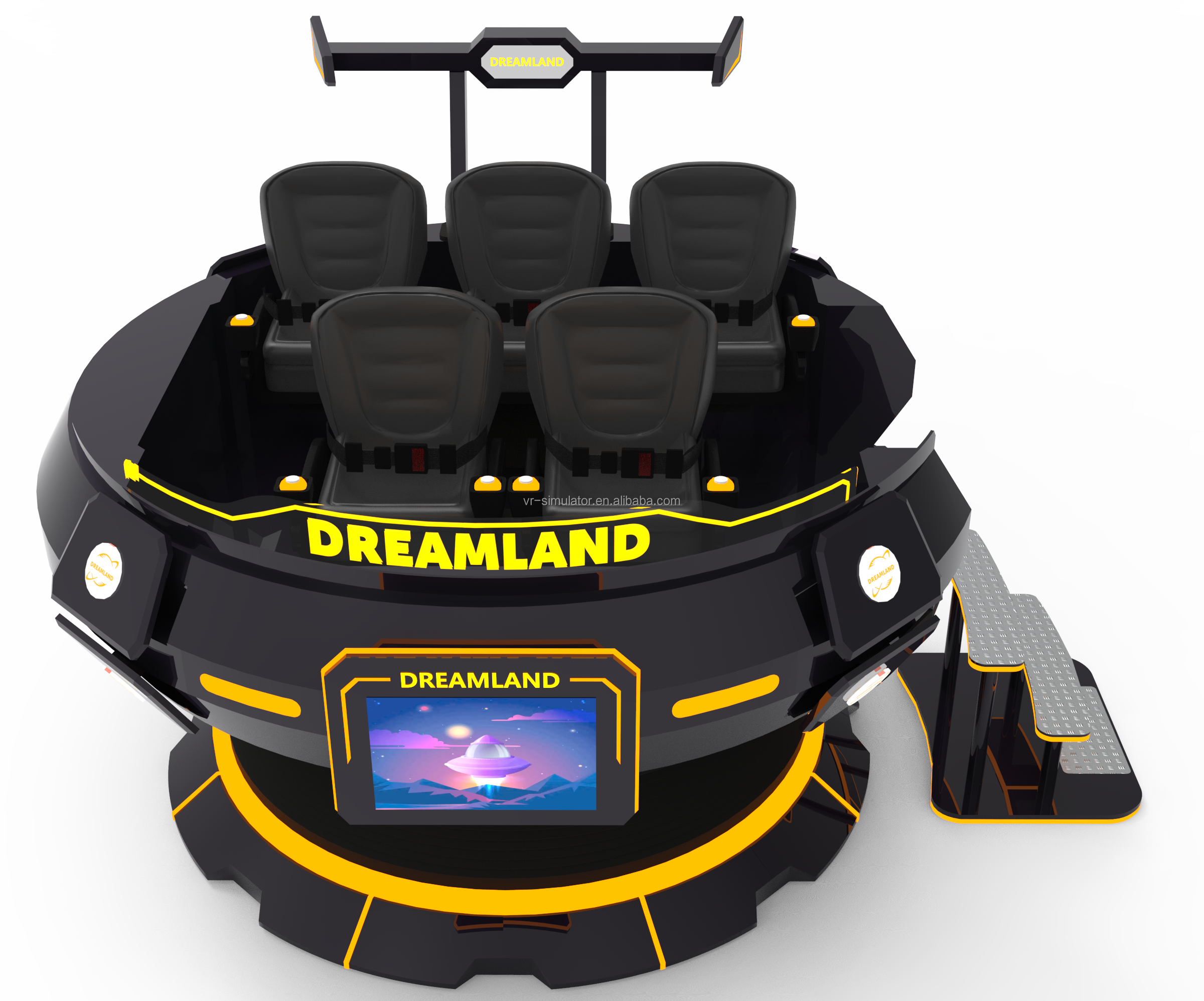 Dreamland 9d Vr Glasses Cabin  - 9D Vr Simulator recensione e prezzo