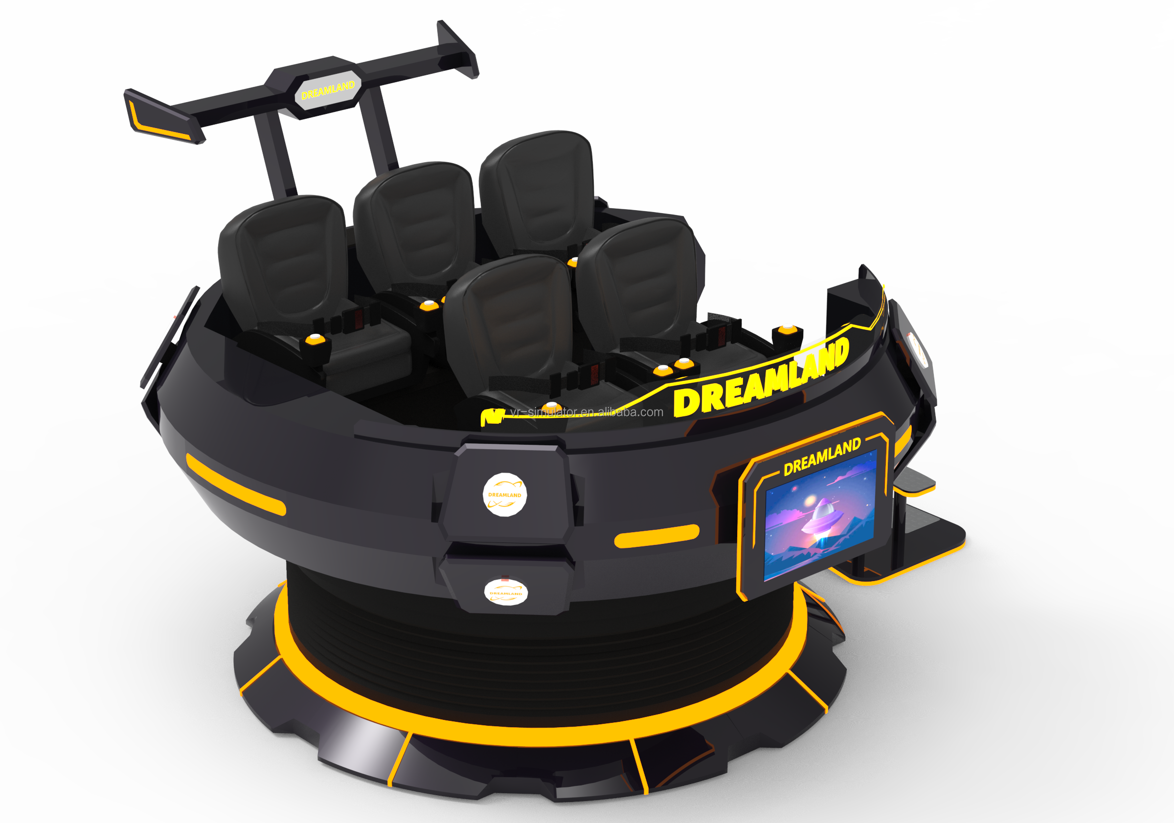 Dreamland 9d Vr Glasses Cabin  - 9D Vr Simulator recensione e prezzo