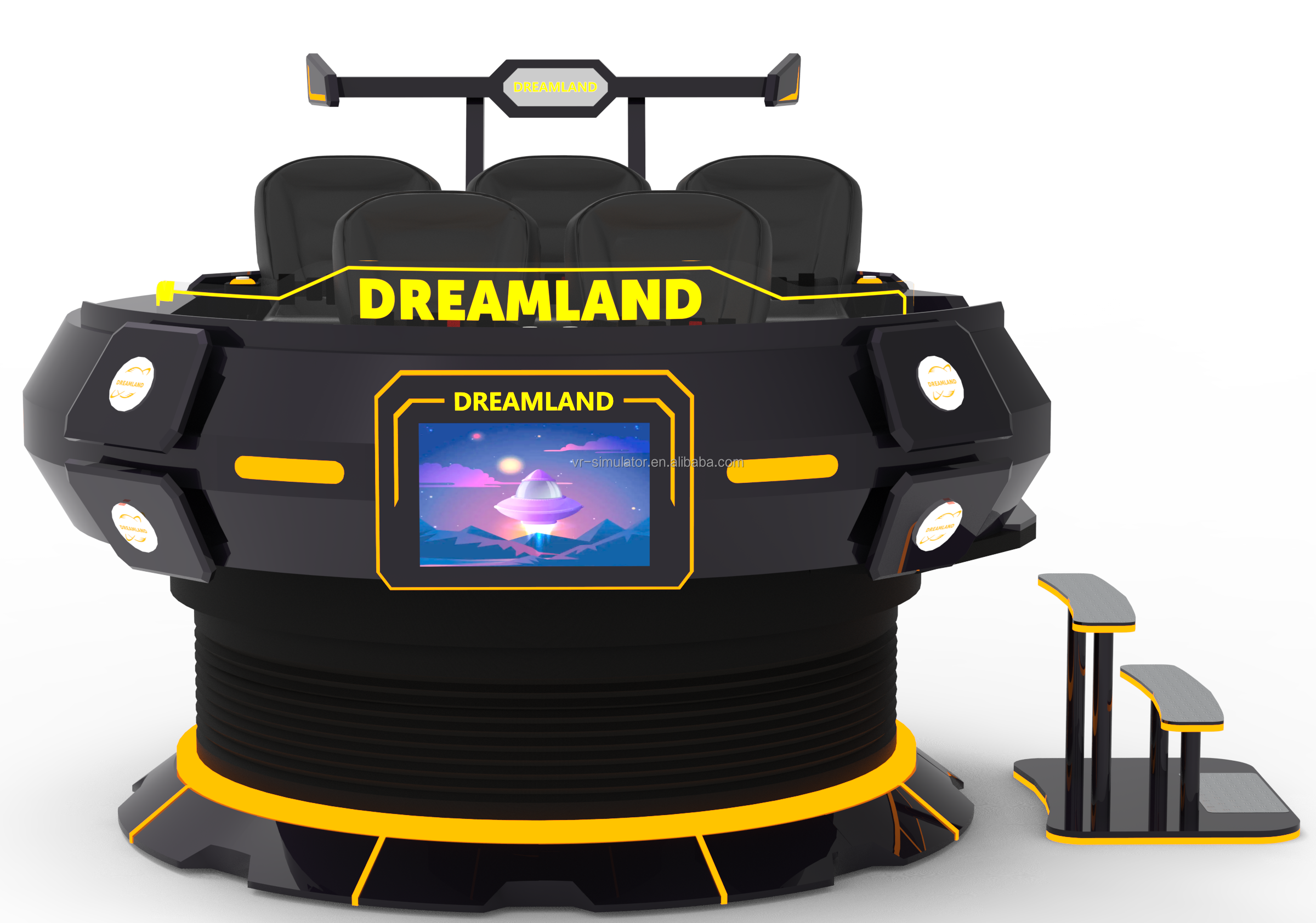 Dreamland 9d Vr Glasses Cabin  - 9D Vr Simulator recensione e prezzo