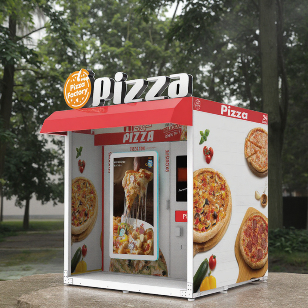 Wholesale Automated Hot Pizza  - Vending Machine Qr Code recensione e prezzo