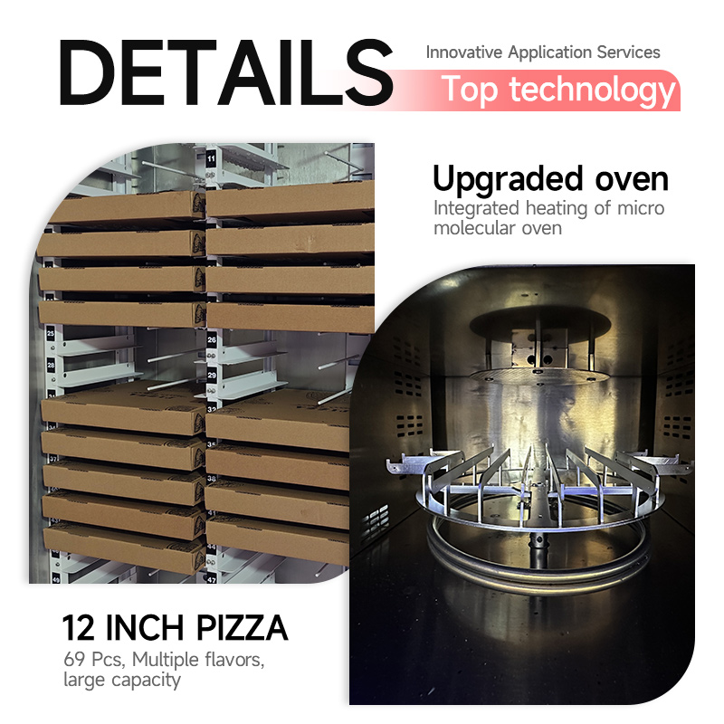 Wholesale Automated Hot Pizza  - Vending Machine Qr Code recensione e prezzo