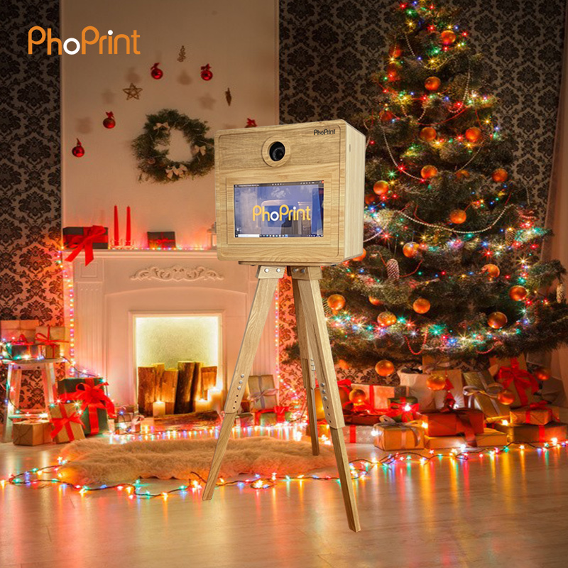 Phoprint Wood Photo Booth Vint - Photo Booth Machine recensione e prezzo