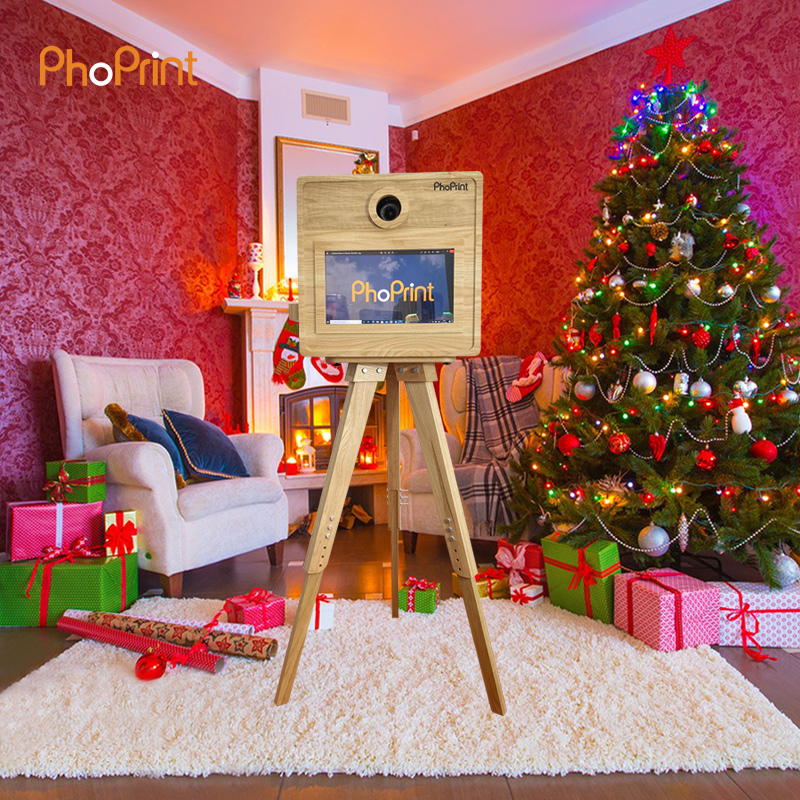 Phoprint Wood Photo Booth Vint - Photo Booth Machine recensione e prezzo