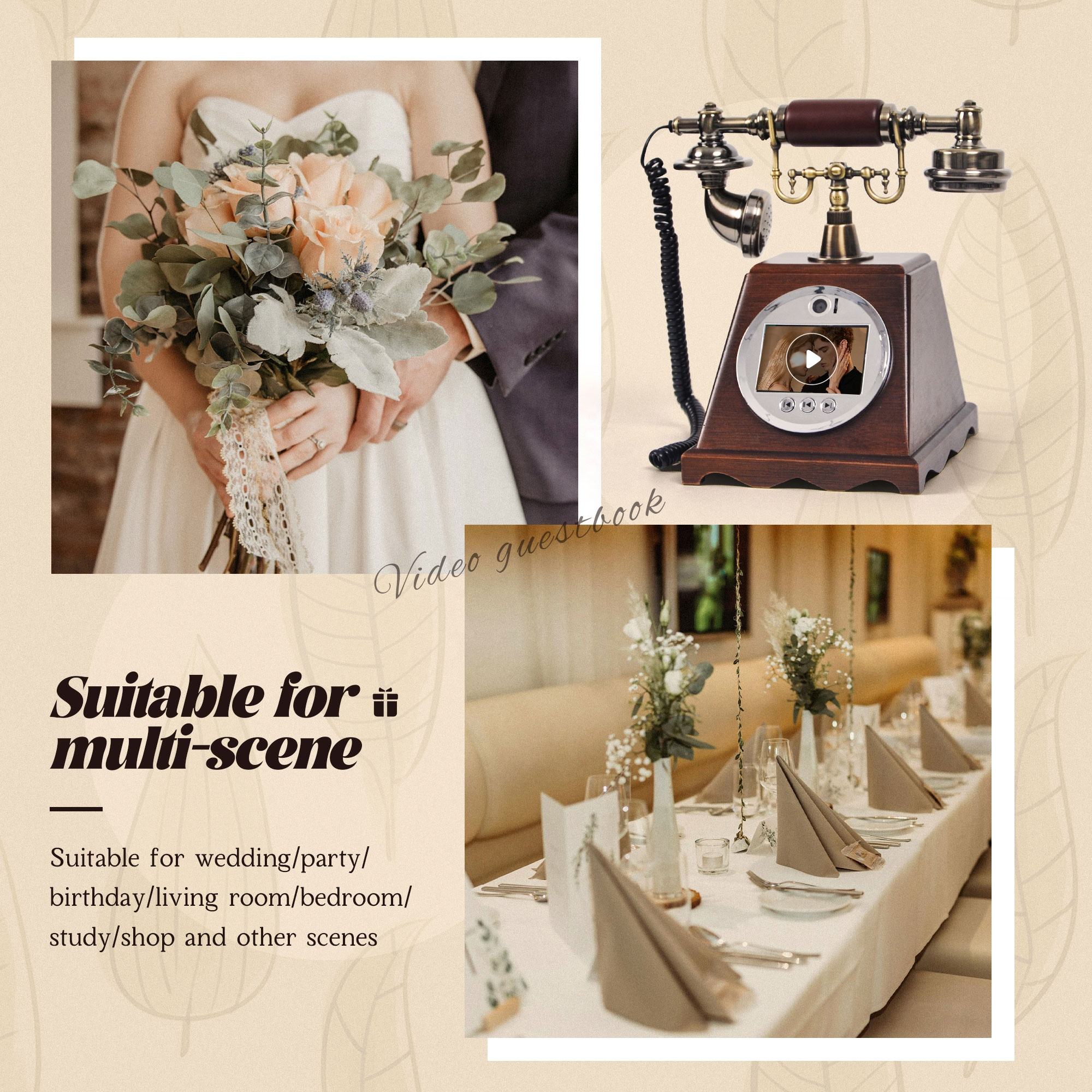New Arrival Walnut Antique Tel - Photo Booth Machine recensione e prezzo