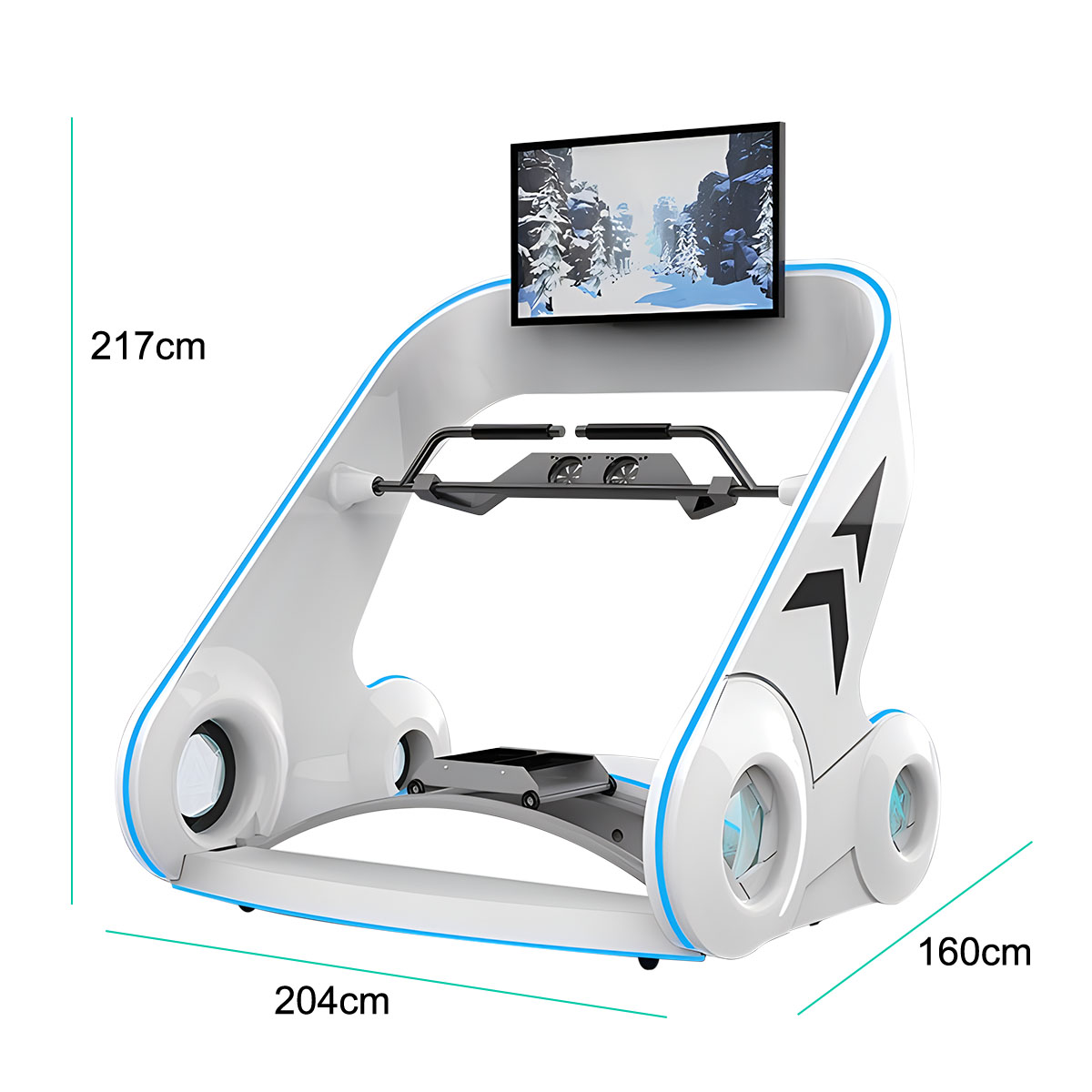 Indoor Skiing Racing 42 Inch S - 9D Vr Simulator recensione e prezzo