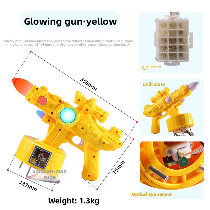 Arcade Shooting Game Machine w - Coin Operated Kiddie Ride recensione e prezzo